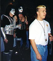 Ace, Paul and KISS Army Omaha member Michael West